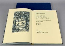 DAFYDD AP GWILYM limited edition (184/250) copies 'House of Leaves' a selection of poems in