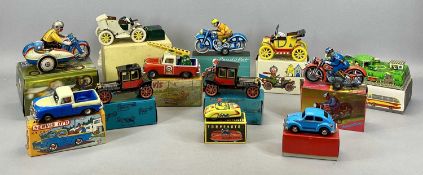 CHINESE, RUSSIAN, HUNGARIAN & OTHER BOXED TINPLATE VEHICLES, Servis Oto K.T.09 14061 motorcycle