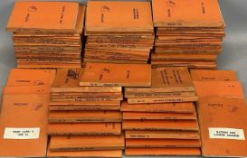 THATCHAM 'STAGE ONE' BOOKLETS FOR CARS, LARGE COLLECTION