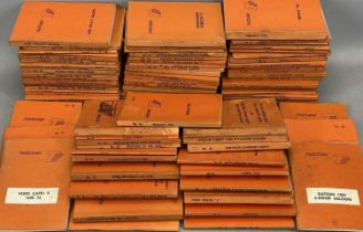 THATCHAM 'STAGE ONE' BOOKLETS FOR CARS, LARGE COLLECTION