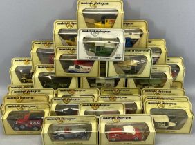 BOXED MATCHBOX MODELS OF YESTERYEAR DIECAST SCALE MODEL VEHICLES, a collection of 37