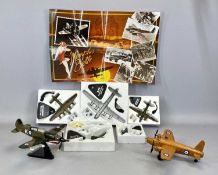 BOXED EDITIONS ATLAS SCALE MODEL AIRPLANES WITH DISPLAY STANDS, Avro Lancaster Admiral Prune,