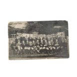 THE RUGBY CLUB HOUSE: 1905 NEW ZEALAND ALL BLACKS TEAM POSTCARD with the famous Dave Gallaher at the