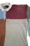 THE RUGBY CLUB HOUSE: 1972 MATCH WORN HARLEQUINS RUGBY UNION NO.2 JERSEY in traditional quarters