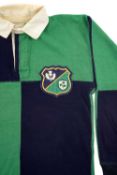 THE RUGBY CLUB HOUSE: 1959 SCOTLAND & IRELAND COMBINED JERSEY MATCH WORN BY TONY O'REILLY ONE OF