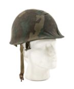 THE MILITARY CLUB HOUSE: A 1982 ARGENTINE INFANTRY HELMET FROM THE FALKLANDS CONFLICT with