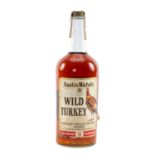 THE WHISKY CLUB HOUSE: RARE 'FORTY POUNDER' of 8YO WILD TURKEY KENTUCKY BOURBON, hand-written