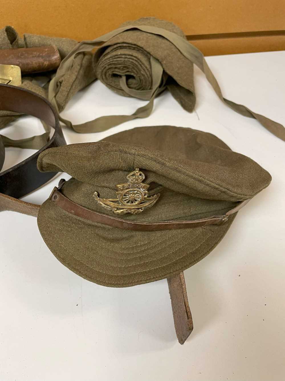 THE MILITARY CLUB HOUSE: VINTAGE BRITISH ARMY UNIFORM ITEMS & BELTS including belt with 48 - Image 6 of 27