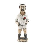 THE RUGBY CLUB HOUSE: GROGG CARICATURE BY JOHN HUGHES OF BILL BEAUMONT (Sir William Blackledge