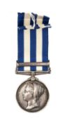 THE MILITARY CLUB HOUSE: EGYPT MEDAL 1882-89, with Tel-El-Kebir clasp, dated reverse, to Pte. H.