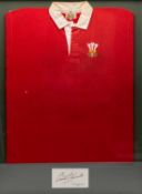 THE RUGBY CLUB HOUSE: SIR GARETH EDWARDS' WALES 1977 MATCH WORN JERSEY versus Ireland, the jersey