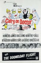 THE FILM & MUSIC CLUB HOUSE: CARRY ON DOCTOR 1967, British one sheet cinema poster, 75 x 50cms