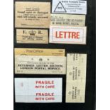 MAINLY GB PERFINS FINE USED plus 'Cinderellas' labels, revenues ETC