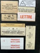 MAINLY GB PERFINS FINE USED plus 'Cinderellas' labels, revenues ETC