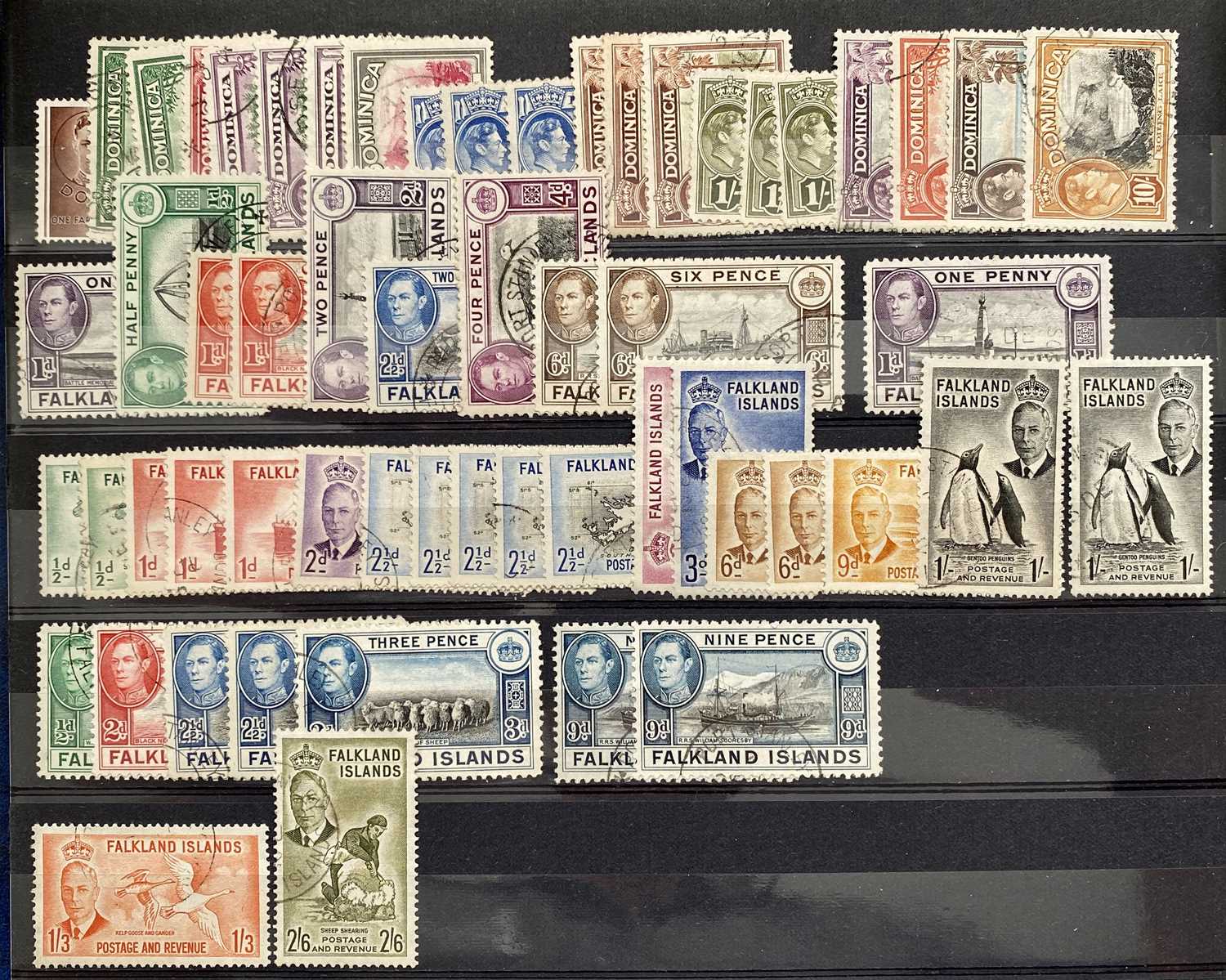 COMMONWEALTH GV1 - fine used collection of many countries, full sets and top values, good quality - Image 10 of 17