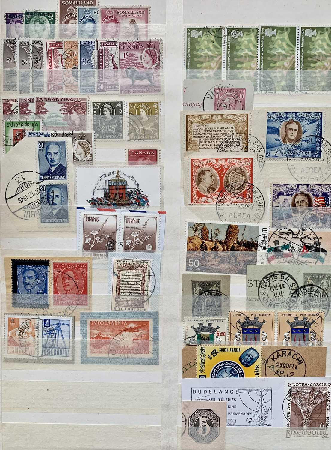 DIVERSE COLLECTION OF MINT & USED WORLD - including revenues, 'perfins' and postal history - Image 11 of 15