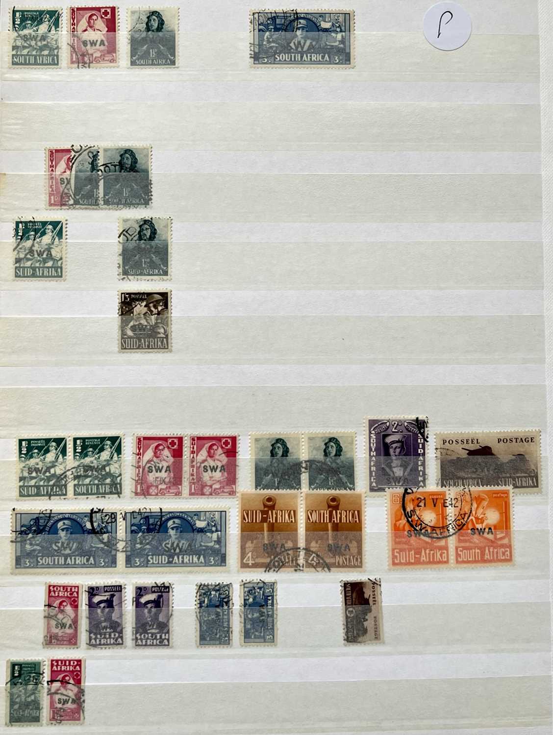 SOUTH AFRICA & SOUTH WEST AFRICA - mainly used, some unmounted mint, many hundreds - Image 3 of 15