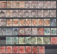 PLUS LOT 50 - GB - mainly fine used collection of QV plus EVII officials, QEII pre-decimal high