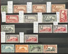 GVI COMMONWEALTH - fine used collection, countries 'A-T', many top values and full sets with some