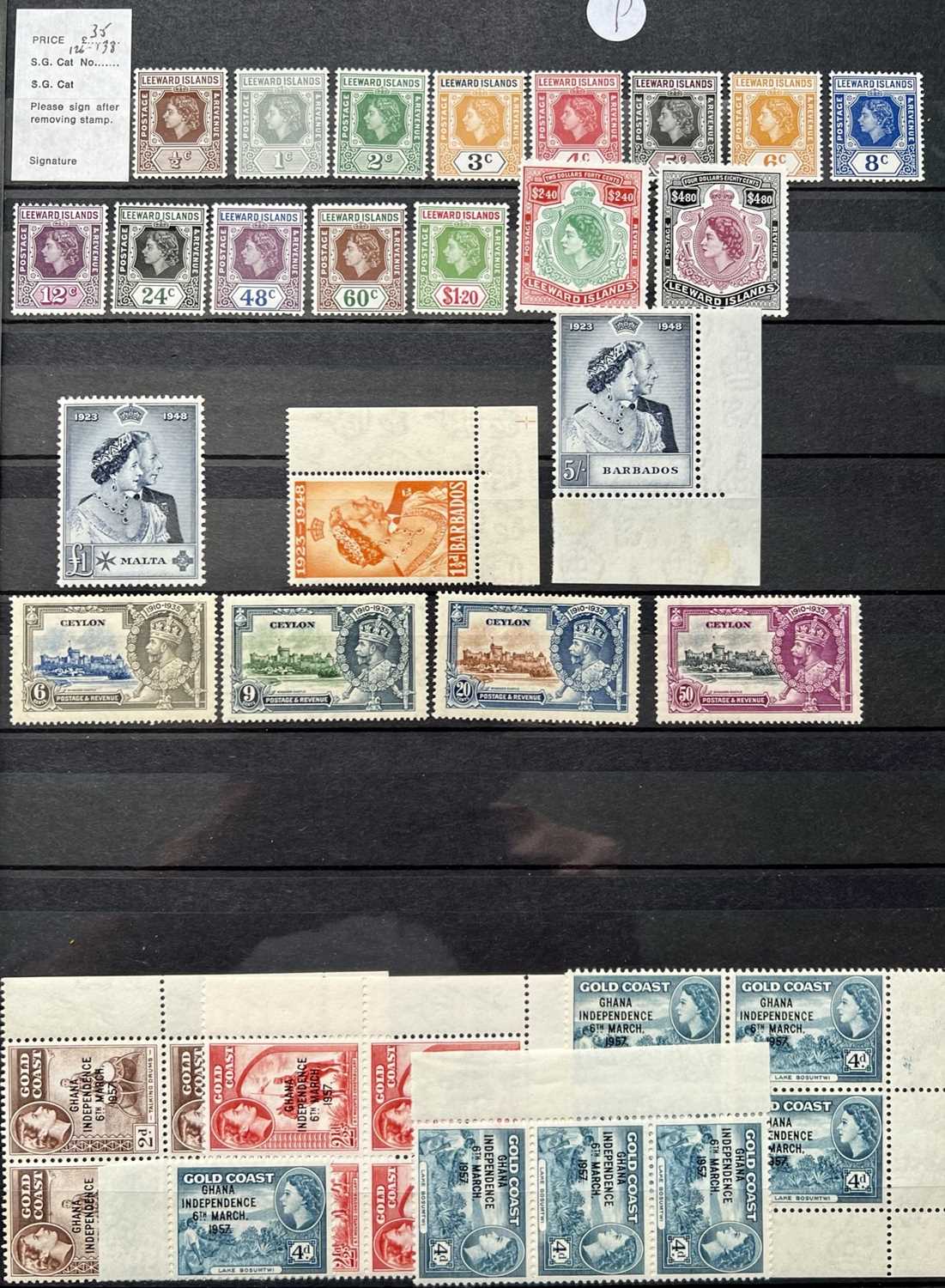 COMMONWEALTH & GB - mostly unmounted mint, QV - QEII, full sets, top values, ETC, high cat value - Image 2 of 17