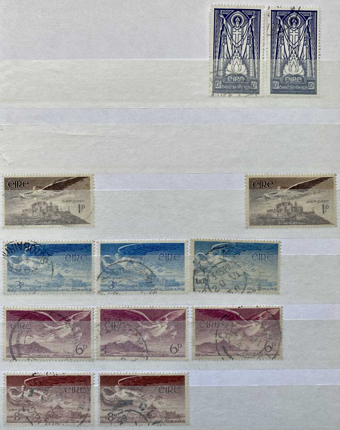 PLUS LOT 41 - EARLY IRISH - mainly used including overprints, values to 10/- plus postage due - Image 3 of 13