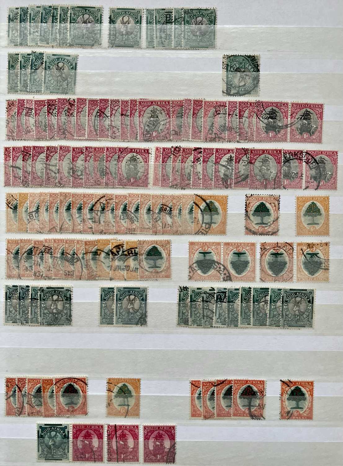 SOUTH AFRICA & SOUTH WEST AFRICA - mainly used, some unmounted mint, many hundreds - Image 2 of 15