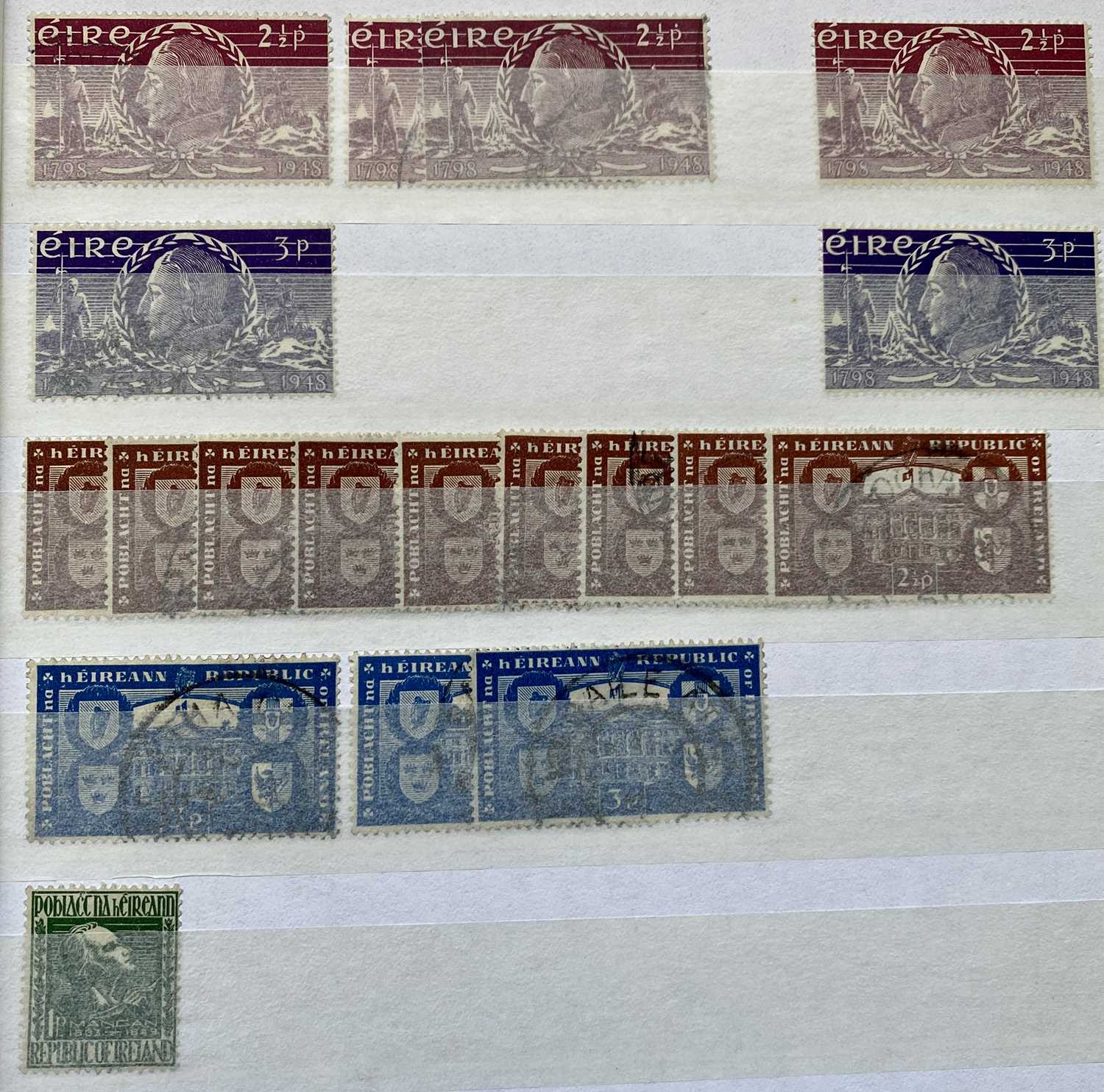 PLUS LOT 41 - EARLY IRISH - mainly used including overprints, values to 10/- plus postage due - Image 12 of 13