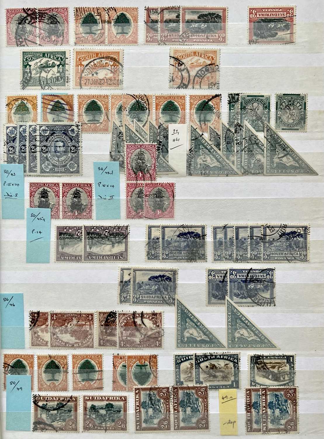SOUTH AFRICA & SOUTH WEST AFRICA - mainly used, some unmounted mint, many hundreds - Image 13 of 15
