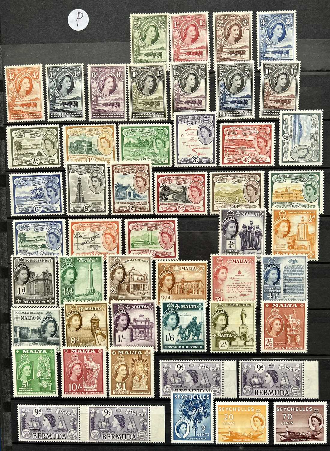 COMMONWEALTH & GB - mostly unmounted mint, QV - QEII, full sets, top values, ETC, high cat value - Image 4 of 17