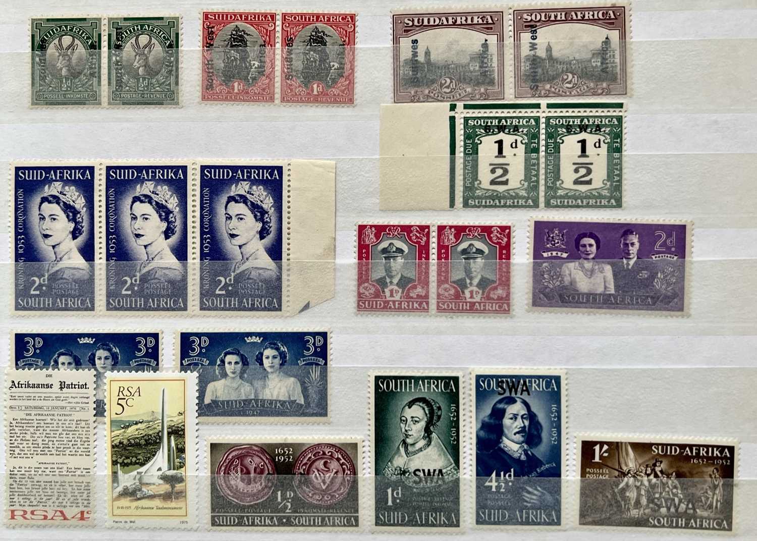 SOUTH AFRICA & SOUTH WEST AFRICA - mainly used, some unmounted mint, many hundreds - Image 8 of 15