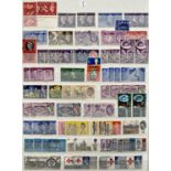 GB STOCKBOOK - all reigns, mainly fine used or unmounted mint, odd mounted noted. Top value GV1