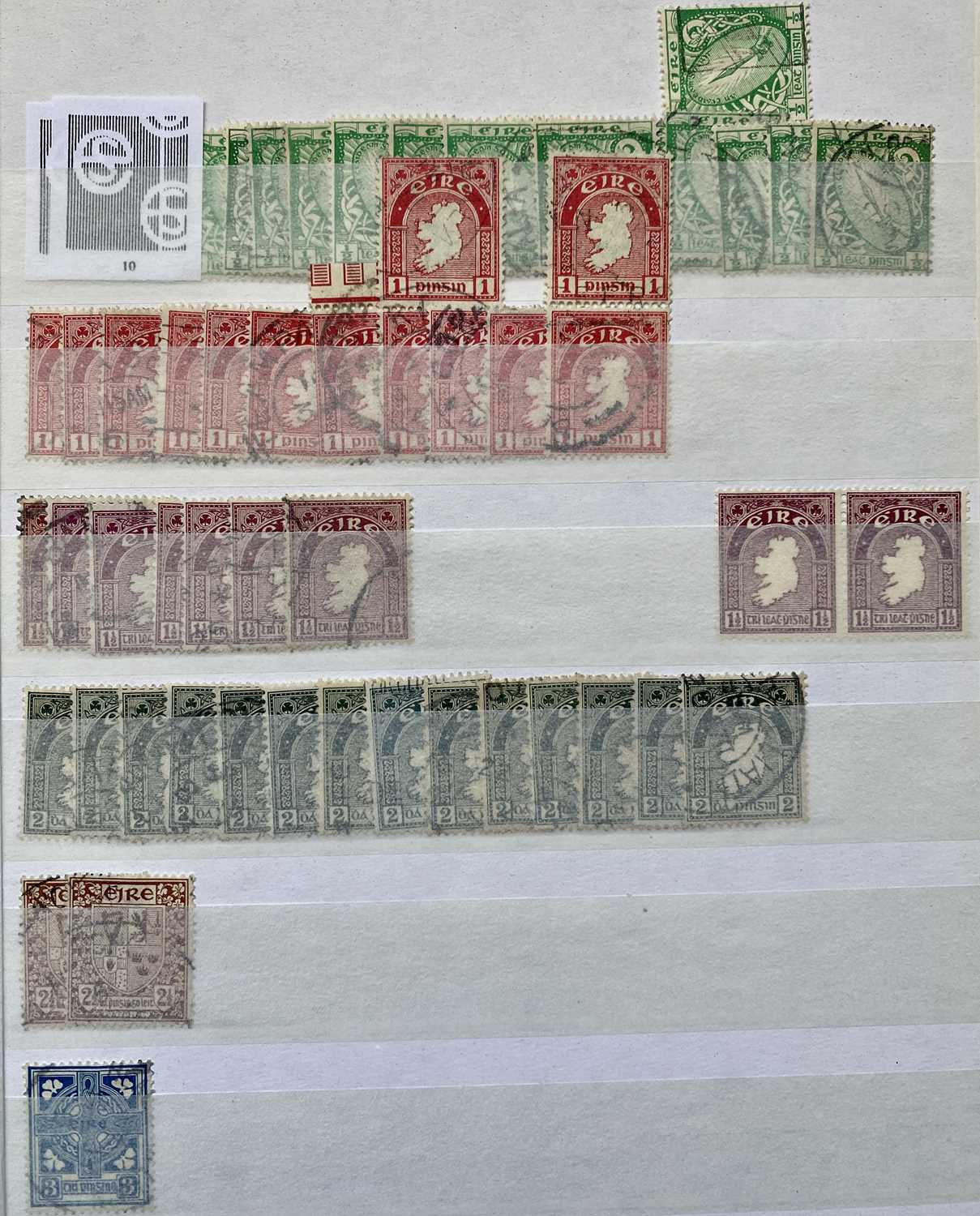 PLUS LOT 41 - EARLY IRISH - mainly used including overprints, values to 10/- plus postage due - Image 8 of 13