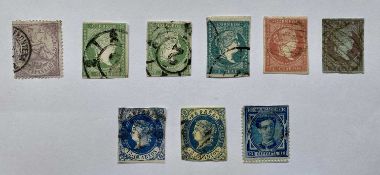 SPAIN - early Spanish used stamps