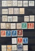 OFFERED WITH LOT 21 - MAINLY USED GERMAN 'PERFINS'