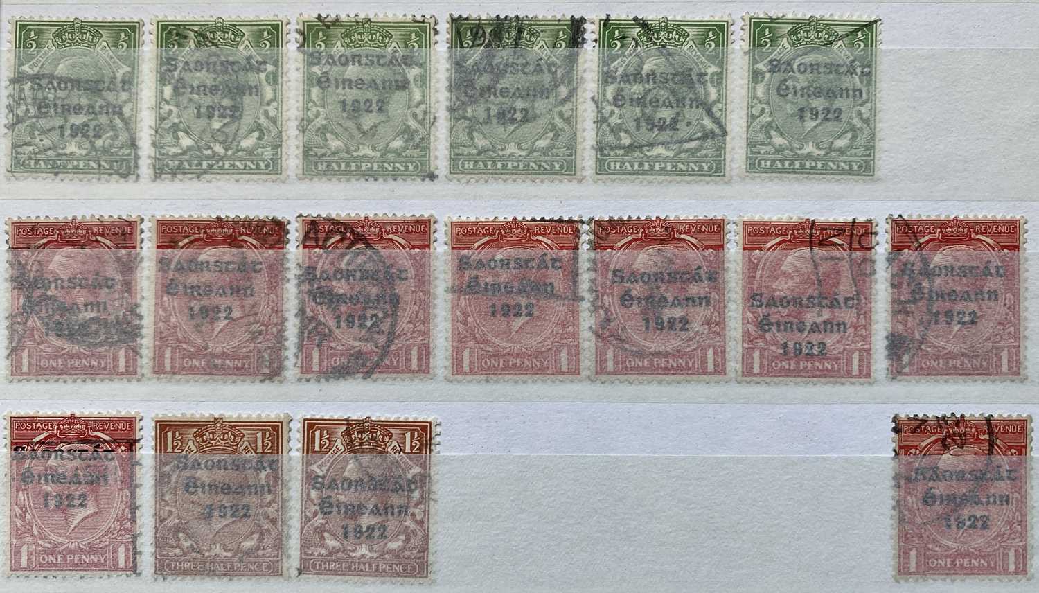 PLUS LOT 41 - EARLY IRISH - mainly used including overprints, values to 10/- plus postage due - Image 13 of 13