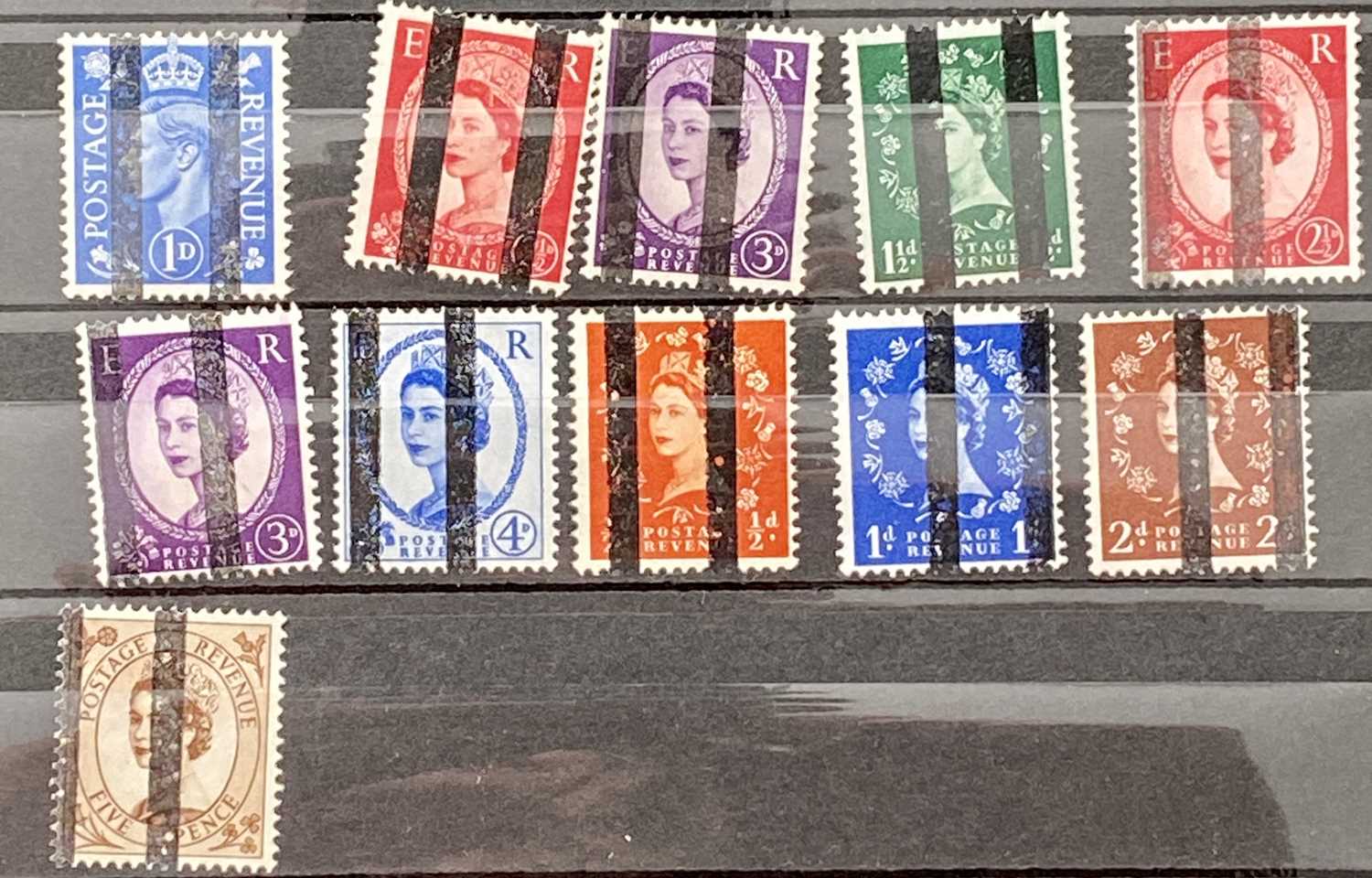 OFFERED WITH LOT 51 - GB STOCKBOOK - GV - QEII, mainly fine used or unmounted mint, GV1 high