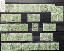 OFFERED WITH LOT 53 - VII & GV FINE USED - including some watermark variations, high cat value