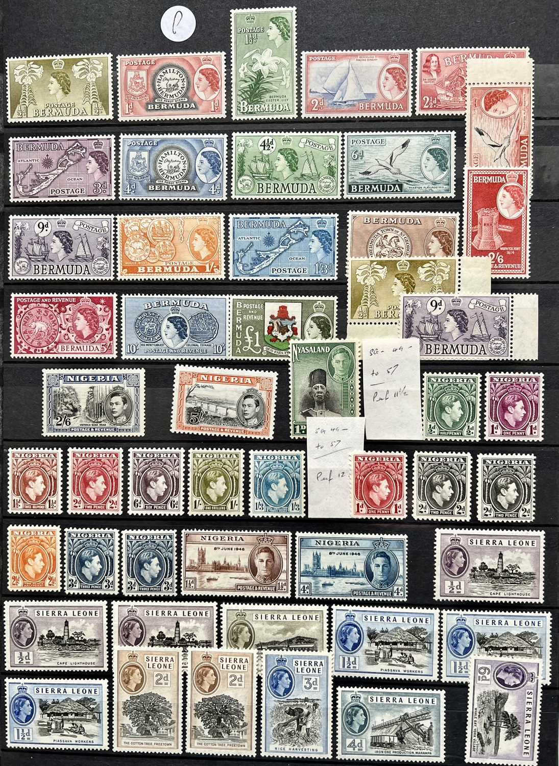 COMMONWEALTH & GB - mostly unmounted mint, QV - QEII, full sets, top values, ETC, high cat value - Image 14 of 17