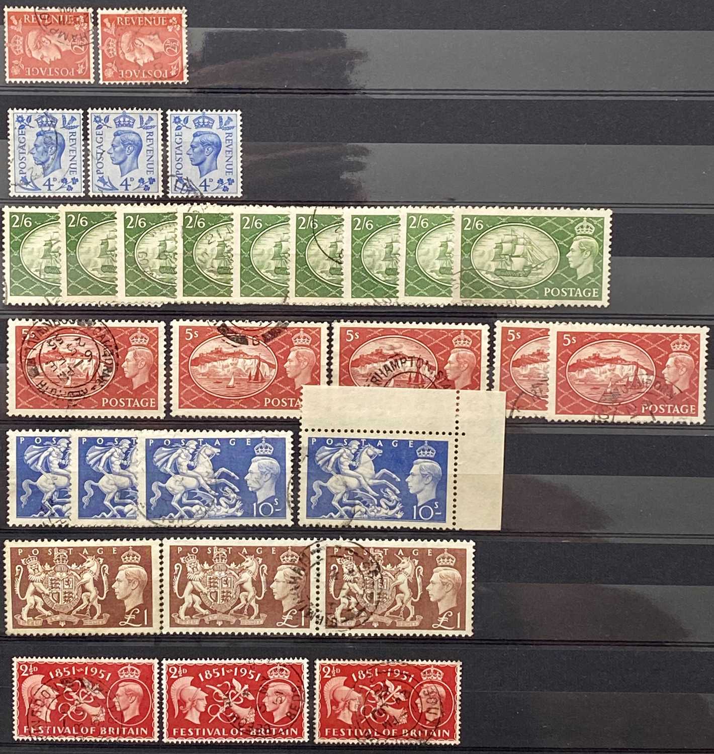 OFFERED WITH LOT 51 - GB STOCKBOOK - GV - QEII, mainly fine used or unmounted mint, GV1 high - Image 16 of 16