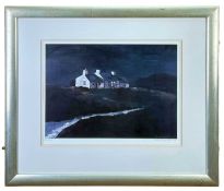 ‡ JOHN KNAPP-FISHER limited edition (148/500) print - untitled, Fisher Cottage Porth Clais, signed