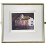 ‡ JOHN KNAPP-FISHER limited edition (270/500) print - untitled, Treached Lodge 1986, signed fully in