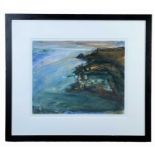 ‡ PETER PRENDERGAST limited edition (14/75) print - 'White Light on the Sea, North Anglesey,