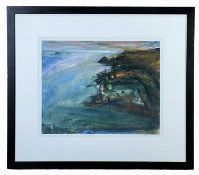 ‡ PETER PRENDERGAST limited edition (14/75) print - 'White Light on the Sea, North Anglesey,