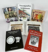 GROUP OF MODERN REFERENCE BOOKS RELATING TO WELSH HERITAGE & WELSH CERAMICS including two volumes by