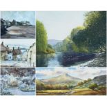 COLLECTION OF ARTWORK including JOHN ROGERS limited edition print (278/500) - 'Under Milk Wood -