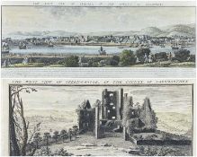 MODERN REPRODUCTION PRINT OF 'THE EAST VIEW OF SWANSEA, IN THE COUNTY OF GLAMORGAN', after