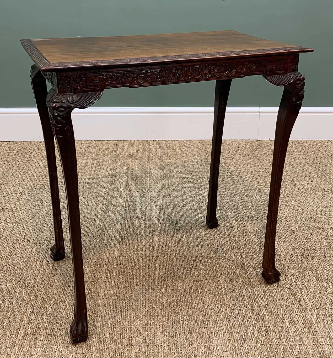 ASSORTED ANTIQUE FURNITURE, including William IV style mahogany tripod table with later carved - Image 5 of 5