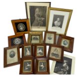 ASSORTED PRINTED PORTRAITS, including the Rev Mr Jones of Langan, Mrs Wollstonecraft, the Rev Daniel