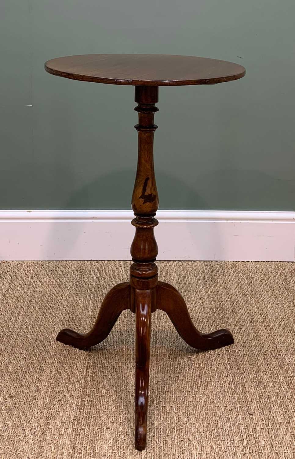ASSORTED ANTIQUE FURNITURE, including William IV style mahogany tripod table with later carved - Image 3 of 5