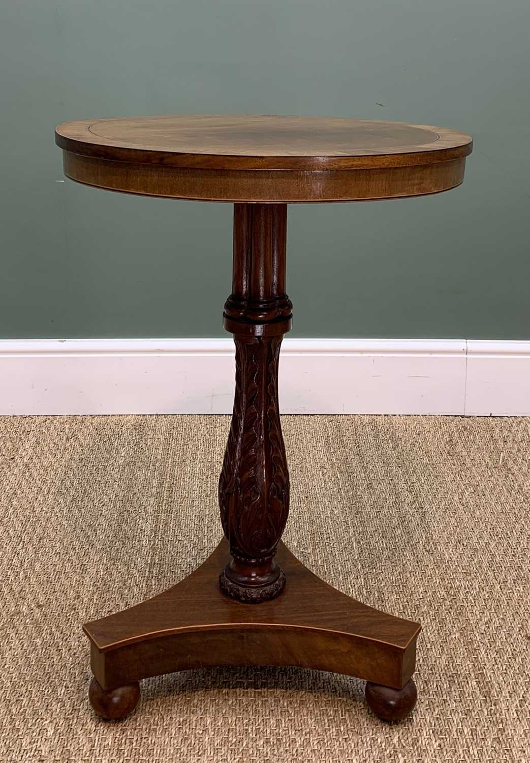 ASSORTED ANTIQUE FURNITURE, including William IV style mahogany tripod table with later carved - Image 2 of 5